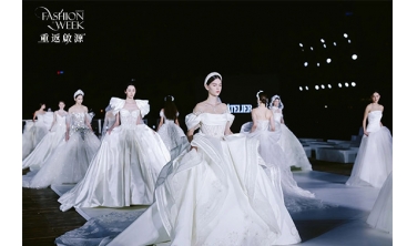 海上婚紗秀！東田之星學校助力Jimmy Choo2025春夏發(fā)布